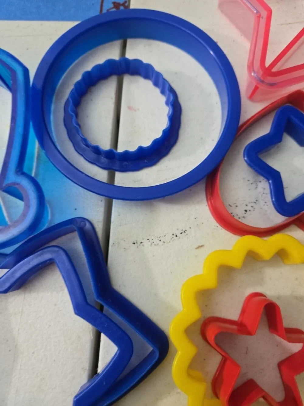 Cookie Cutters Lot 17 Plastic Assorted Shapes #1